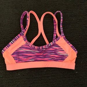 Little girls sports bra